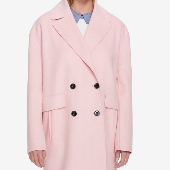 Tommy Hilfiger Double Breasted Wool Coat - Picture 1 of 4